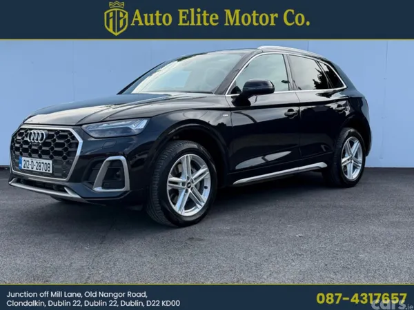 Audi Q5 SUV, Petrol Hybrid, 2021, Black
