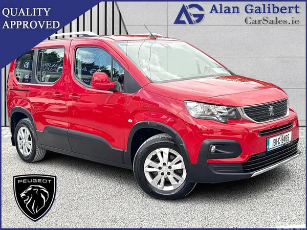 Peugeot Rifter Estate, Diesel, 2019, Red