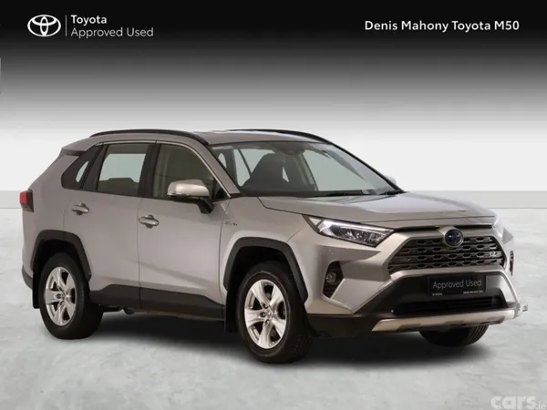 Toyota RAV4 SUV, Petrol Hybrid, 2020, Silver