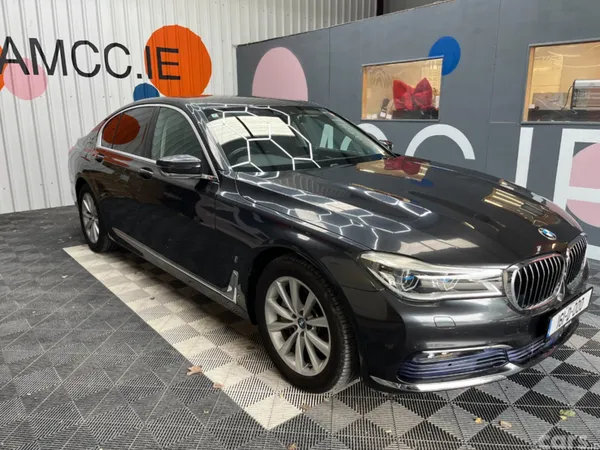 BMW 7-Series Saloon, Petrol Plug-in Hybrid, 2016, Grey