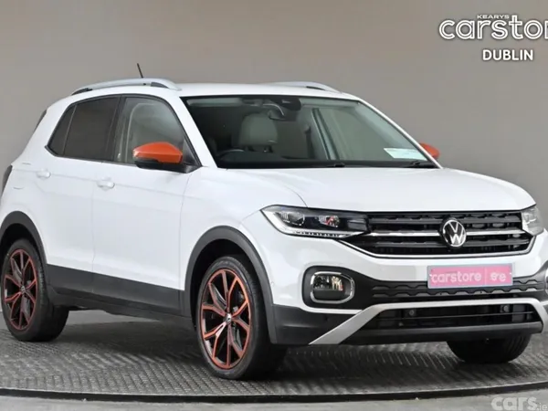 Volkswagen T-Cross SUV, Petrol, 2020, White