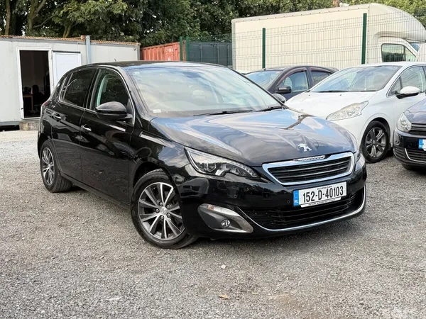 Peugeot 308 Hatchback, Petrol, 2015, Black