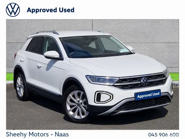 Volkswagen T-Roc SUV, Petrol, 2023, White