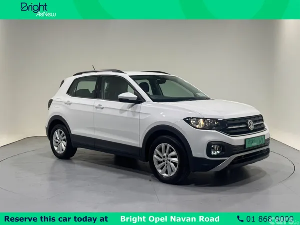 Volkswagen T-Cross SUV, Petrol, 2020, White