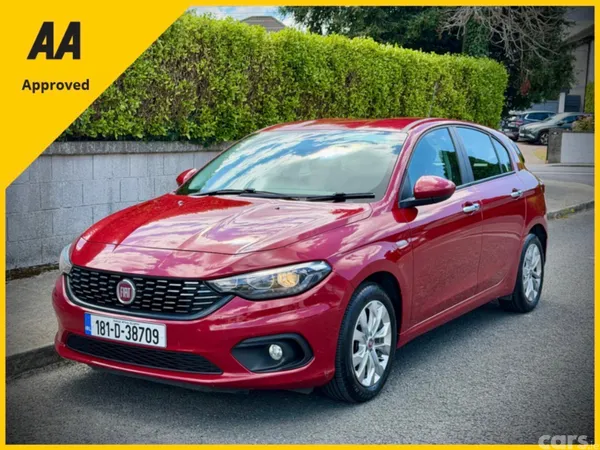 Fiat Tipo Hatchback, Petrol, 2018, Red