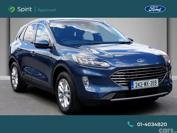 Ford Kuga SUV, Petrol Plug-in Hybrid, 2024, Blue