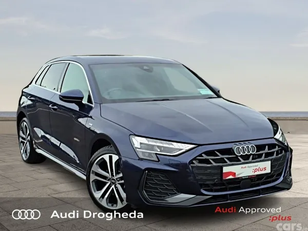 Audi A3 Hatchback, Petrol Plug-in Hybrid, 2025, Blue