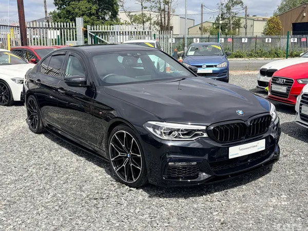 BMW 5-Series Saloon, Diesel, 2018, Black