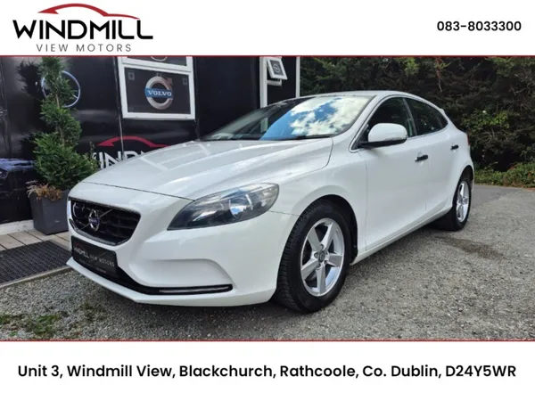 Volvo V40 Hatchback, Petrol, 2014, White