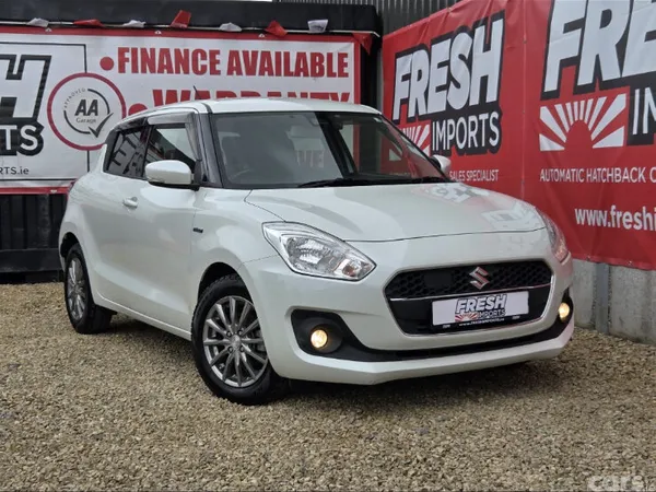 Suzuki Swift Hatchback, Petrol Hybrid, 2020, White