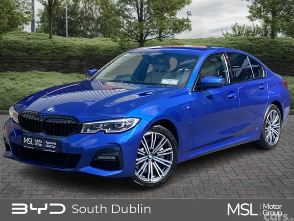 BMW 3-Series Saloon, Petrol Plug-in Hybrid, 2020, Blue
