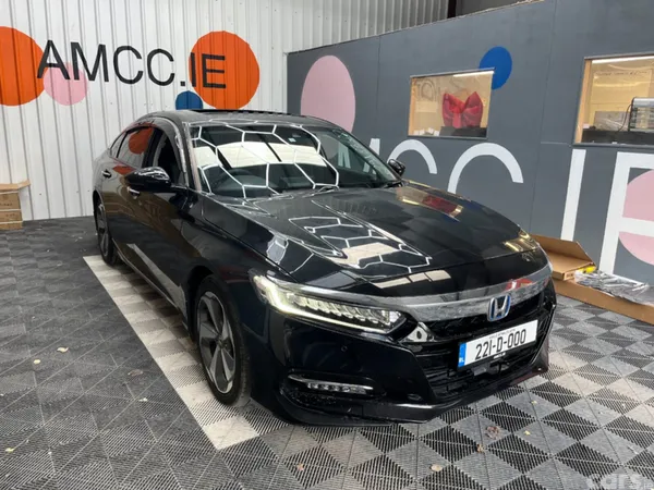 Honda Accord Saloon, Petrol Hybrid, 2022, Black