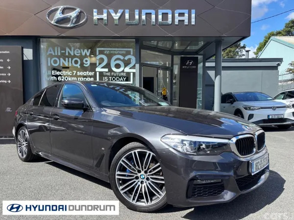BMW 5-Series Saloon, Petrol Plug-in Hybrid, 2018, Black
