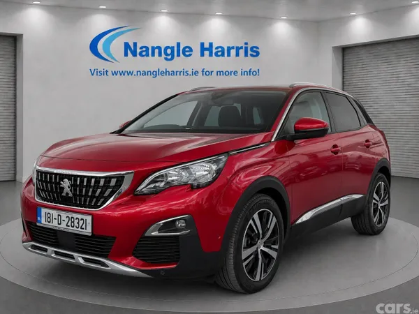 Peugeot 3008 MPV, Diesel, 2018, Red