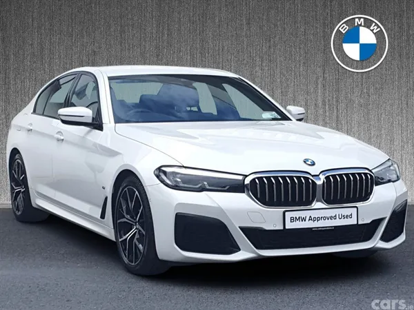 BMW 5-Series Saloon, Diesel, 2023, White