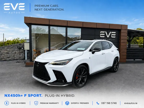 Lexus NX 450h+ SUV, Petrol Plug-in Hybrid, 2023, White