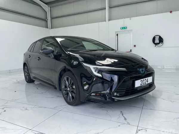 Toyota Corolla Estate, Petrol Hybrid, 2024, Black