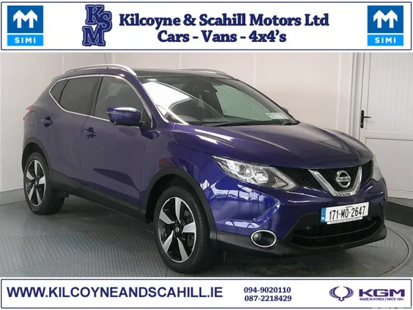 Nissan Qashqai SUV, Diesel, 2017, Blue