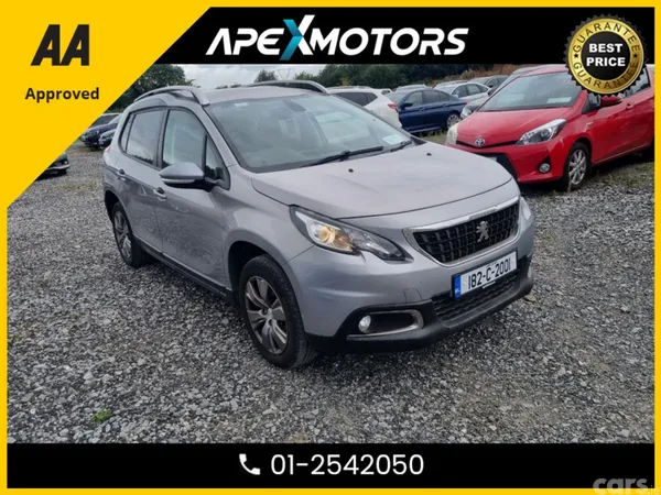 Peugeot 2008 SUV, Petrol, 2018, Grey