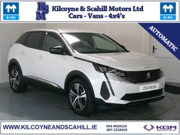Peugeot 3008 SUV, Diesel, 2023, White