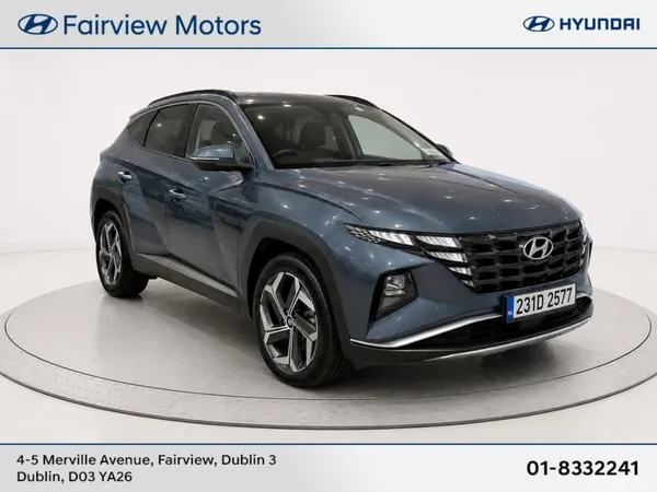 Hyundai Tucson SUV, Petrol Plug-in Hybrid, 2023, Blue