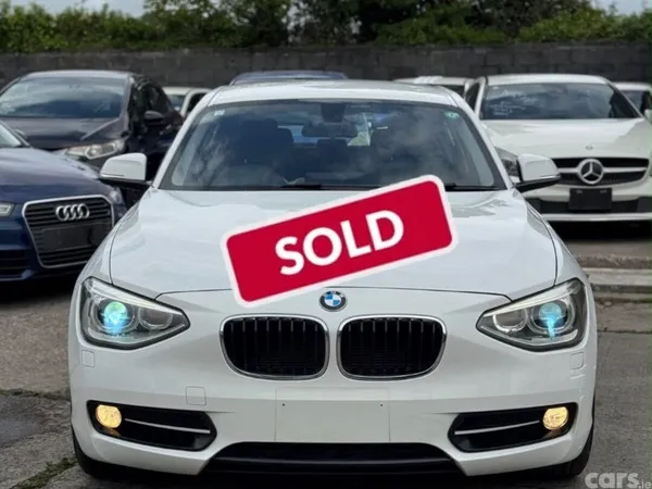 BMW 1-Series Hatchback, Petrol, 2015, White
