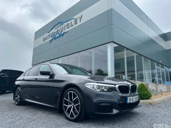 BMW 5-Series Saloon, Petrol Plug-in Hybrid, 2019, Grey