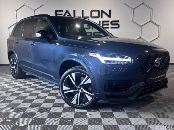 Volvo XC90 SUV, Petrol Plug-in Hybrid, 2021, Blue