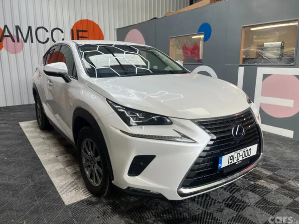 Lexus NX SUV, Petrol Hybrid, 2019, White