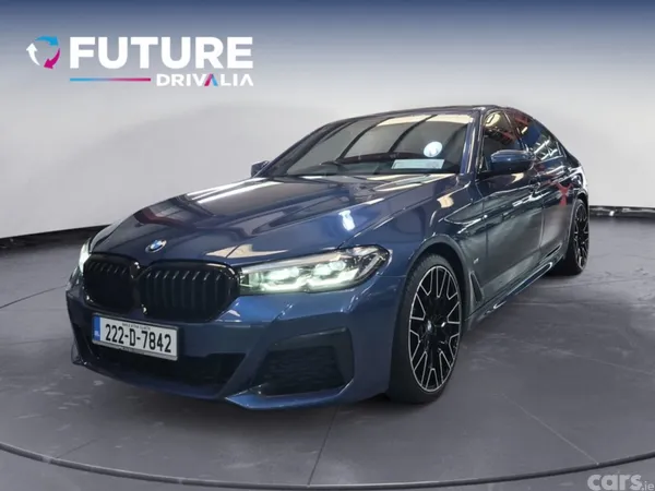 BMW 5-Series Saloon, Diesel, 2022, Blue
