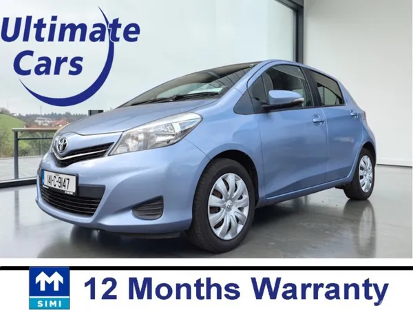 Toyota Yaris Hatchback, Petrol, 2014, Blue