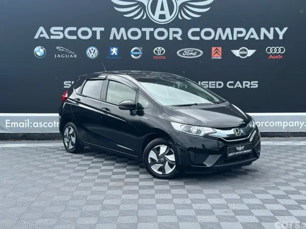 Honda Fit Hatchback, Petrol Hybrid, 2015, Black