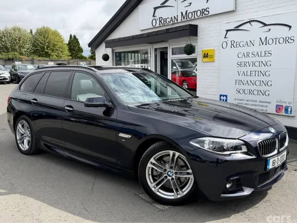 BMW 5-Series Estate, Diesel, 2016, Black