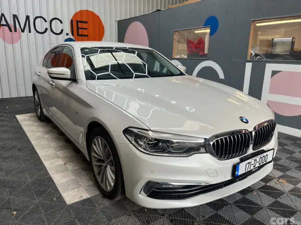 BMW 5-Series Saloon, Diesel, 2017, White