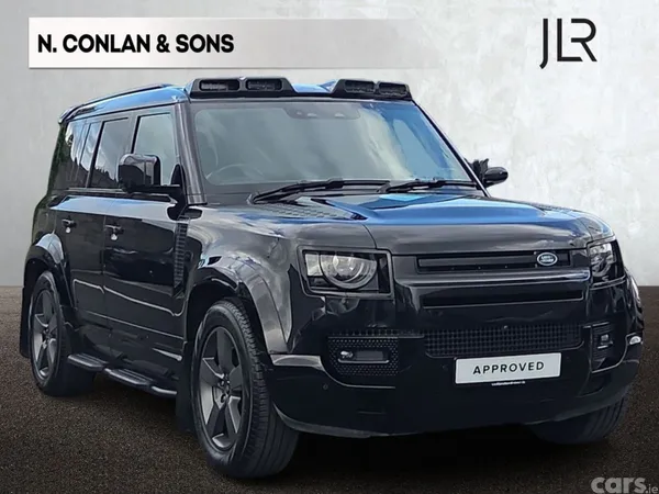 Land Rover Defender SUV, Petrol Plug-in Hybrid, 2025, Black