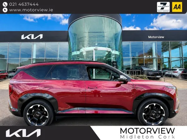 Kia EV5 SUV, Electric, 2027, Red