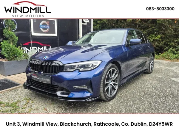 BMW 3-Series Saloon, Diesel, 2019, Blue