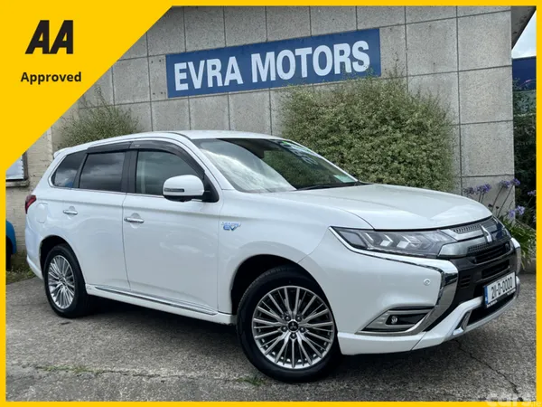 Mitsubishi Outlander SUV, Petrol Plug-in Hybrid, 2021, White