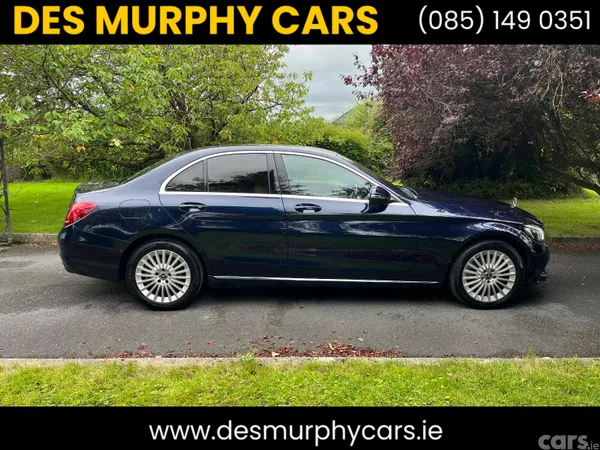 Mercedes-Benz C-Class Saloon, Diesel, 2018, Blue