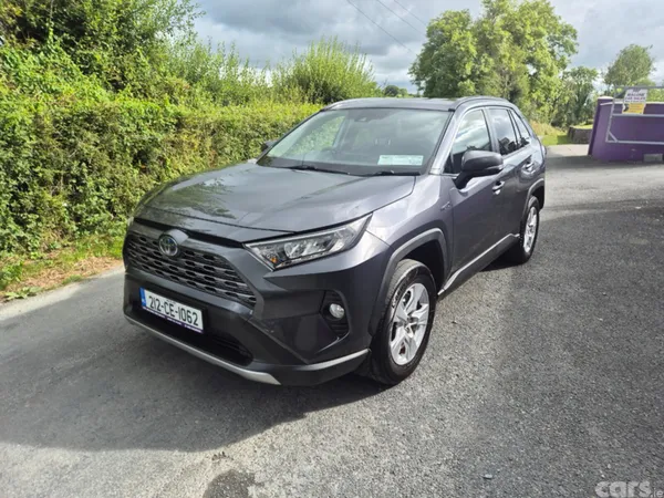 Toyota RAV4 Estate, Petrol Hybrid, 2021, Grey