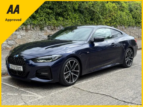BMW 4-Series Coupe, Diesel, 2021, Blue