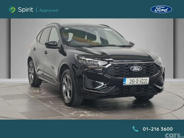 Ford Kuga SUV, Petrol Plug-in Hybrid, 2025, Black