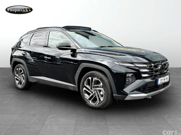 Hyundai Tucson SUV, Petrol Plug-in Hybrid, 2025, Black