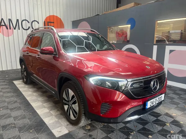 Mercedes-Benz EQB SUV, Electric, 2024, Red