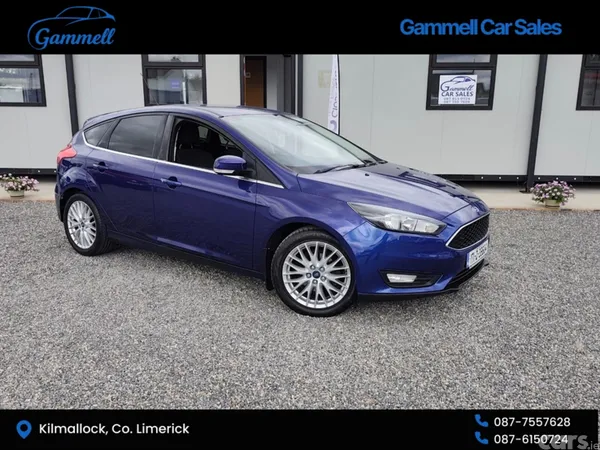 Ford Focus Hatchback, Petrol, 2017, Blue