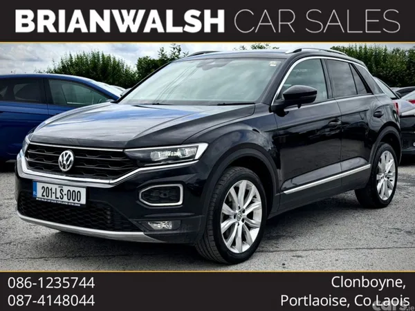 Volkswagen T-Roc SUV, Diesel, 2020, Black