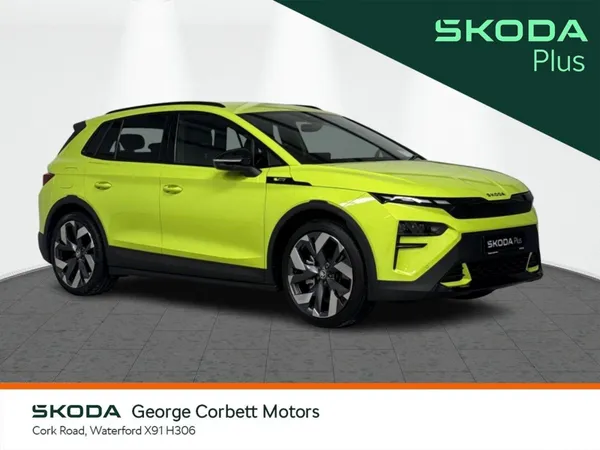Skoda Elroq SUV, Electric, 2025, Green