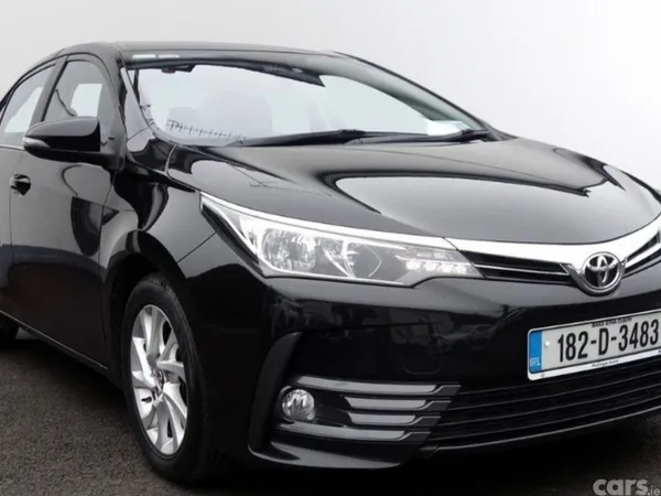 Toyota Corolla Saloon, Diesel, 2018, Black