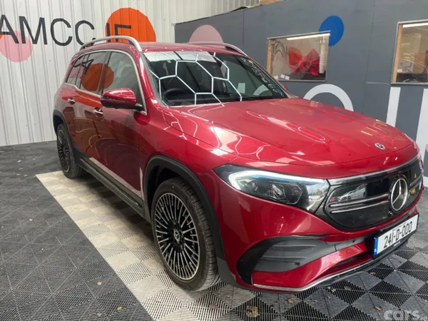Mercedes-Benz EQB SUV, Electric, 2024, Red
