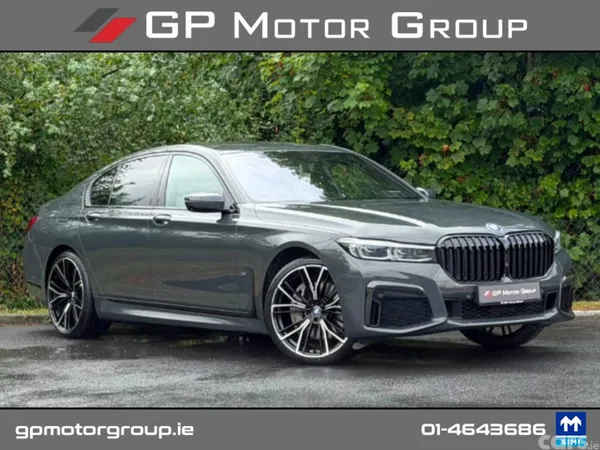 BMW 7-Series Saloon, Petrol Plug-in Hybrid, 2019, Grey